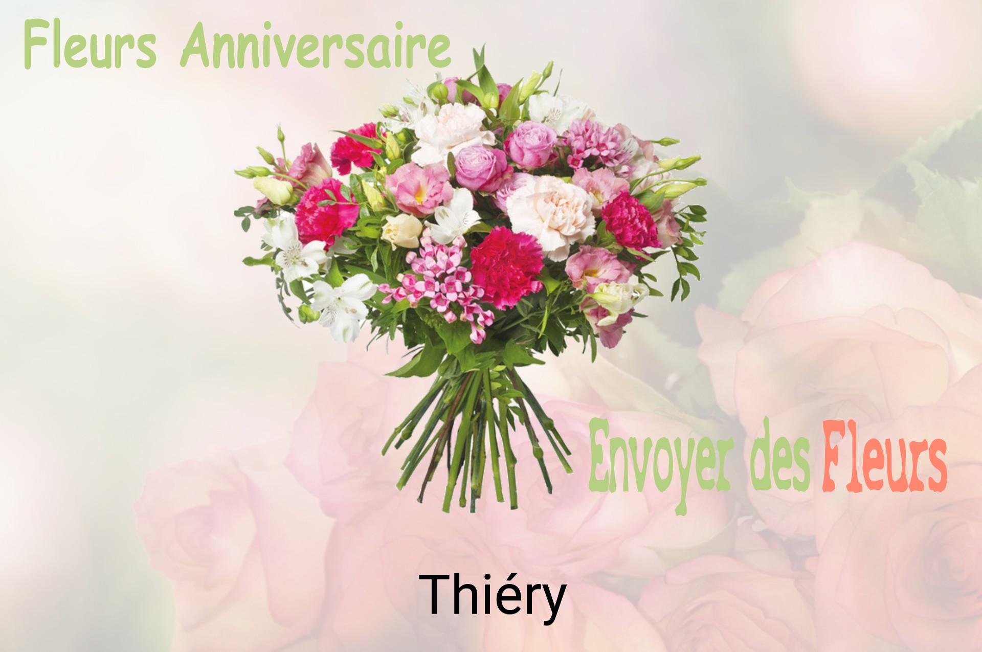 Bouquet de fleurs d’anniversaire livré à Thiéry