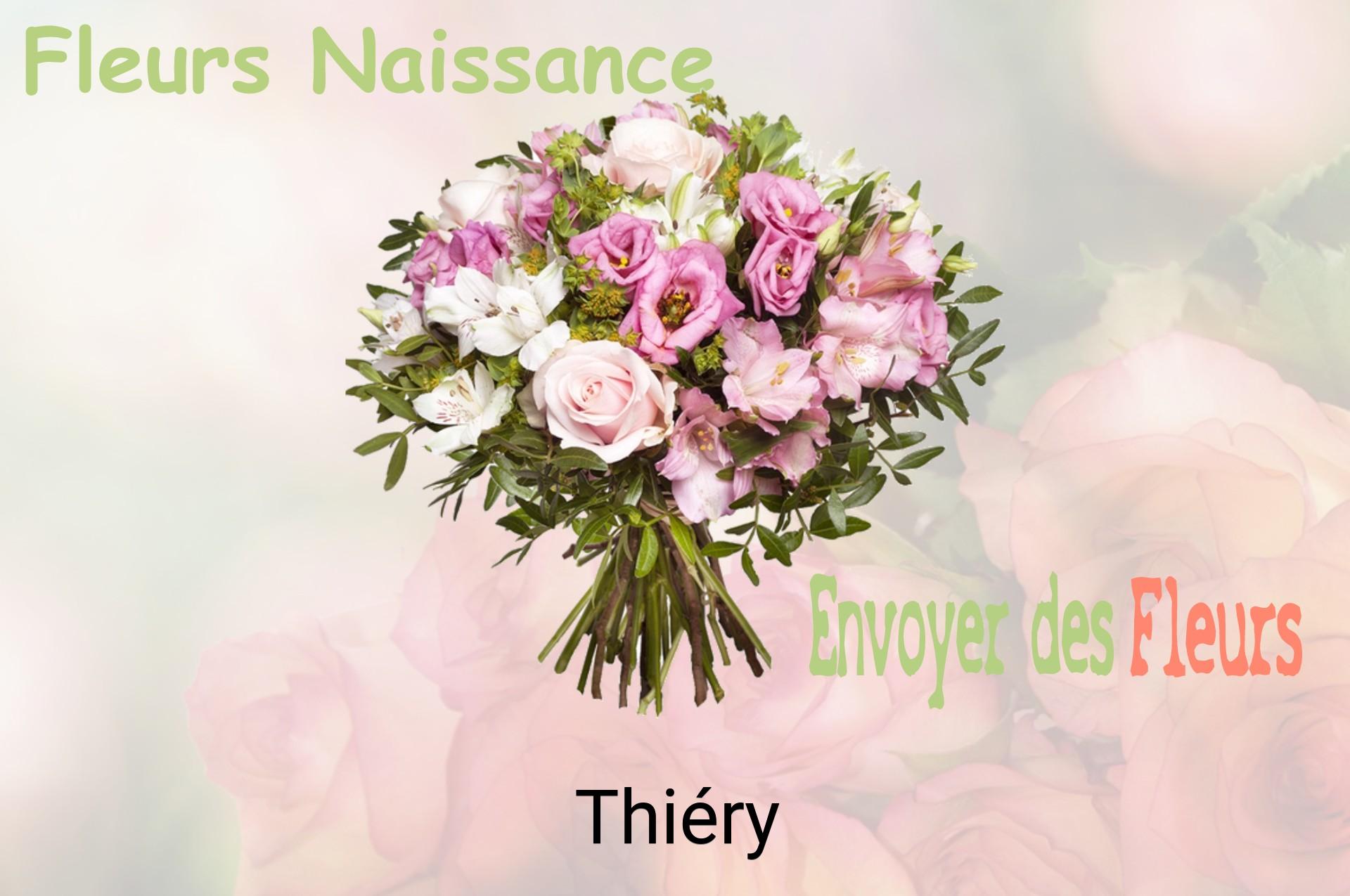 Bouquet de fleurs de naissance livré à Thiéry